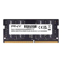 PNY MN32GSD43200-BLK memory module 32 GB 1 x 32 GB DDR4