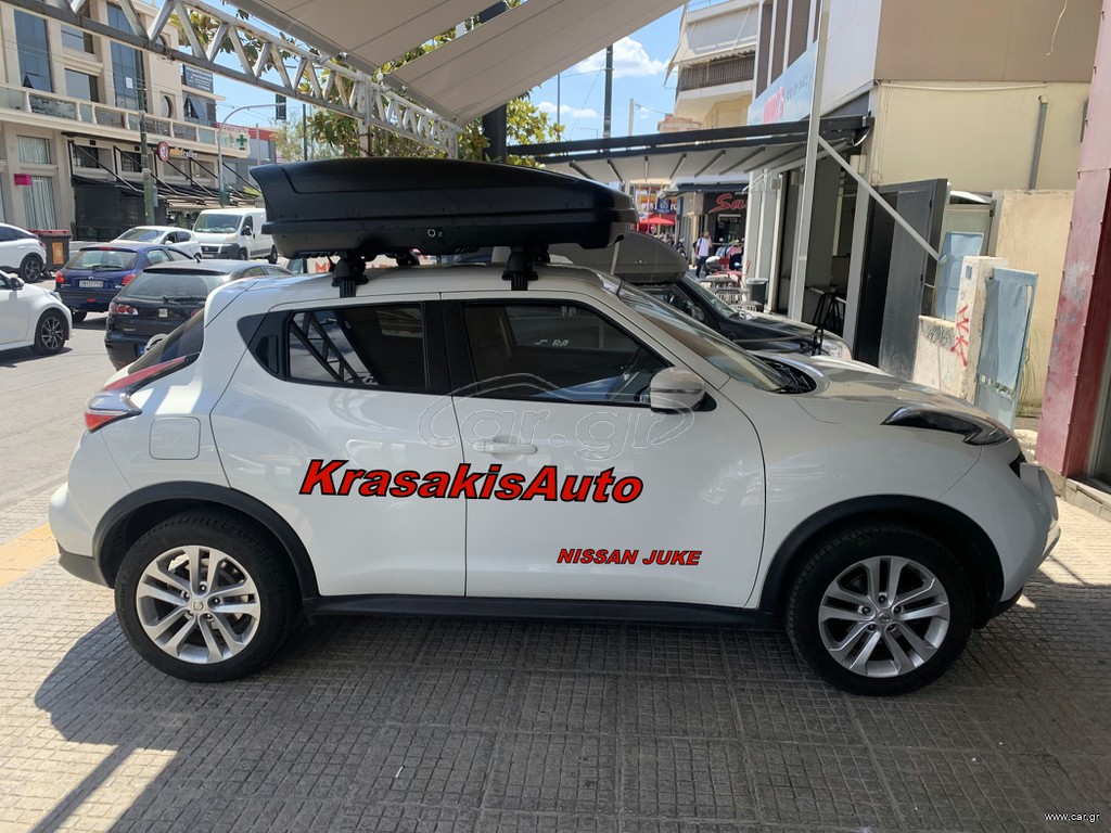 Μπαγκαζιέρα FARAD Koral 400 BM (διπλού Ανοίγματος) σε Nissan Juke
