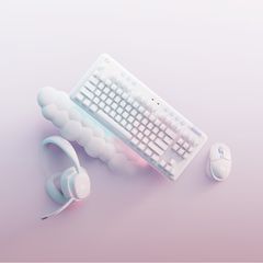 Logitech - G705 - Wireless Gaming Mouse - Off White / Computers-thumb-3