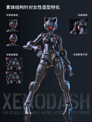SHEIK MAINLAND - Xenodash (Black) - Model Kit 1/18