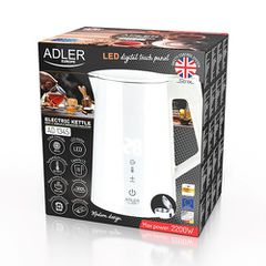 ADLER AD 1345W ELECTRIC KETTLE WHITE-thumb-3