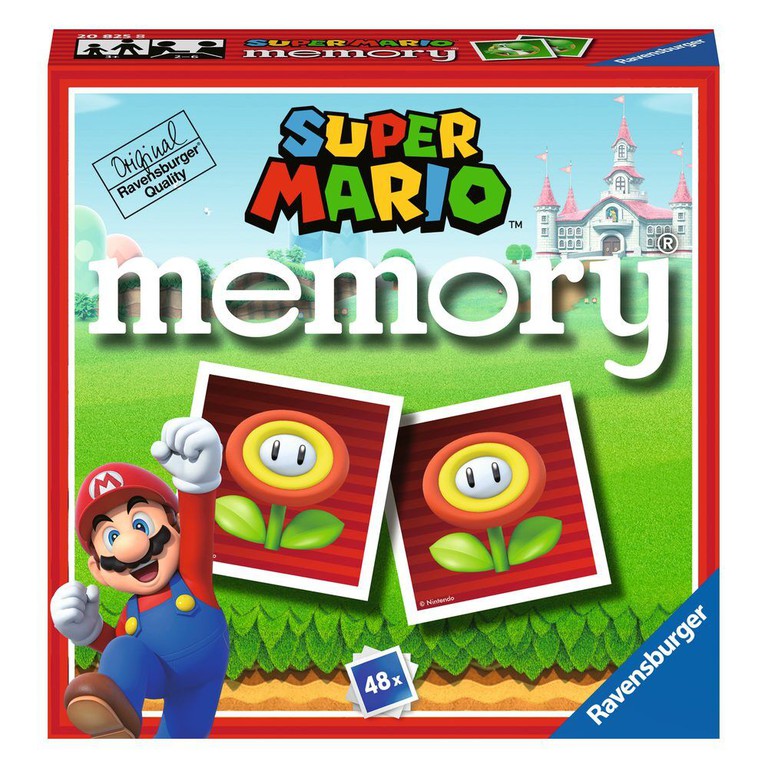 Super Mario pocket memory game