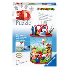 Super Mario puzzle 3D pencil holder 54pcs