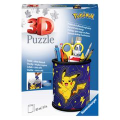 Pokemon puzzle 3D pencil holder 54pcs