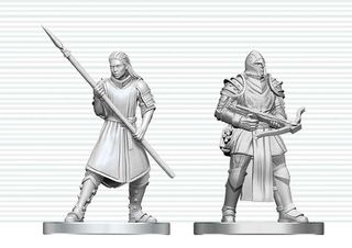 D Nolzur's Marvelous Miniatures Mini Figures Town Guards 13 cm