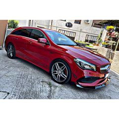 Emprós Profulaktíras Aerotomí Lip Extension katállhlo gia Mercedes CLA C117 X117 Seirá Athlhtikí (2016-2018) Piáno Mavro-thumb-10