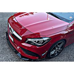Emprós Profulaktíras Aerotomí Lip Extension katállhlo gia Mercedes CLA C117 X117 Seirá Athlhtikí (2016-2018) Piáno Mavro-thumb-12