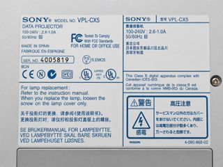 Sony VPL-CX5 προβολέας Projector-thumb-4