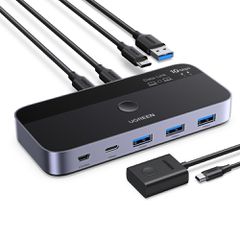 Ugreen switch USB-C USB-A 10Gb/s - gray-thumb-0