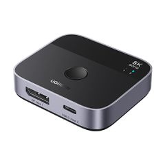 Ugreen DisplayPort/USB-C to USB-C Switch - Gray