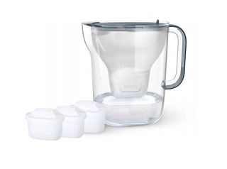 BRITA Style ESSENTIAL XL Water Filter Jug (Dark Blue) + 3 x MX Pro Pure Performance Filters
