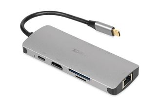 iBox IUH3RJ4K interface hub USB Type-C 5000 Mbit/s Silver