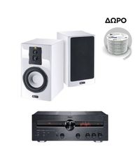 Magnat Πακέτο Hi-Fi Stereo System με MA 900, Signature 703 Ηχεία Βιβλιοθήκης +ΔΩΡΟ Καλώδιο Oehlbach