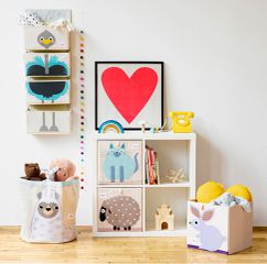 3 Sprouts - Storage Box - Beige Sheep-thumb-2