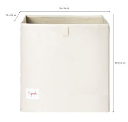 3 Sprouts - Storage Box - Beige Sheep-thumb-1