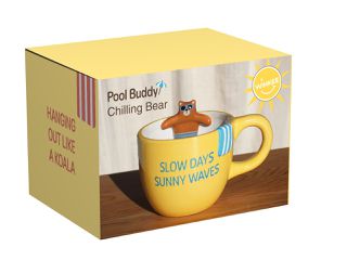 Winkee - Pool Buddies Chilling Bear Mug-thumb-2