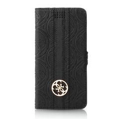 Guess 4G Heritage Book Universal XL case 5.2" - 5.7" - black