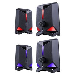 Speakers Defender Rocket 2.0 6w LED USB, black-thumb-4