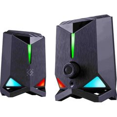 Speakers Defender Rocket 2.0 6w LED USB, black
