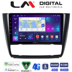 LM Digital - LM ZC8170B GPS Οθόνη OEM Multimedia Αυτοκινήτου για BMW σειρά 1 (E81 - E82 - E87 -E88) (CarPlay/AndroidAuto/BT/GPS/WIFI/GPRS)