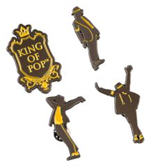 Michael Jackson Pin Badges Set (4)-thumb-0