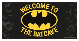 Batman Metal Sign Welcome to the Batcave 60x30 cm