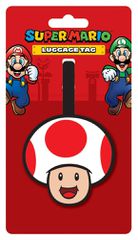 Super Mario Luggage Tag (Toad)