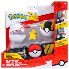 Pokémon - Clip N Go Belt Set Pikachu (PKW4741) / Toys