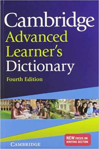CAMBRIDGE ADVANCED LEARNERS DICTIONARY 4TH ED PB