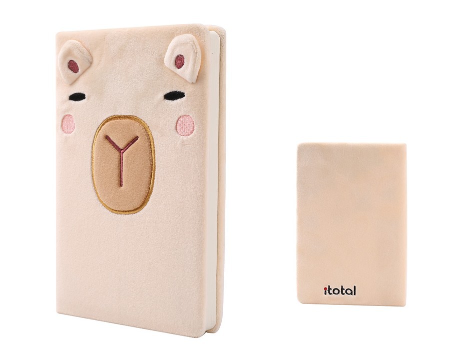 KAWAII - Capybara - Plush Notebook