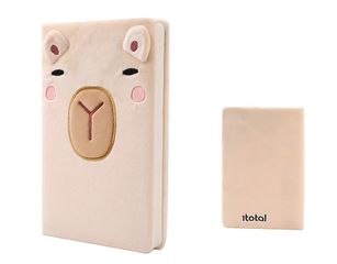 KAWAII - Capybara - Plush Notebook-thumb-0