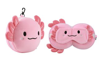 KAWAII - Axolutely - Pillow with Sleep Mask