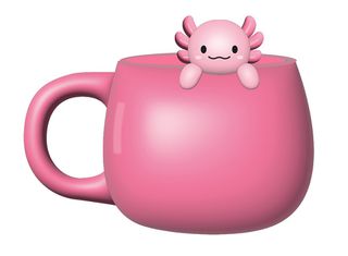 KAWAII - Axolutely - Ceramic Mug with Charm