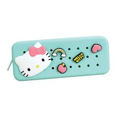 HELLO KITTY - Silicone Pencil Case with pins