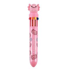 KAWAII - Axolutely - Display of Multicolor Pens - 36pc.