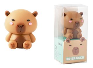 KAWAII - Capybara - Display of 3D Eraser - 24pc.