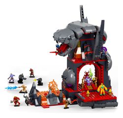 Masters of the Universe Mattel Brick Shop Construction Set Snake Mountain