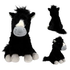 Miss Melody - Plush Horse Black 20 cm (0414047) / Toys