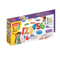 Quercetti - Magnetic Numbers (48 pcs) - (QU-5463) / Toys