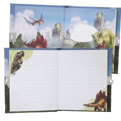 Dino World - Diary With Padlock (0413997)-thumb-2