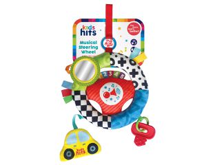 Kids Hits - Musical Steering Wheel, Little Driver (KH57/001) / Toys