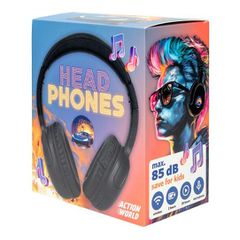 Dino World - Action World Headphone - Black-thumb-4