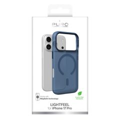 Puro Lightfeel iPhone 17 Pro Case Compatible with MagSafe - Clear Blue-thumb-1