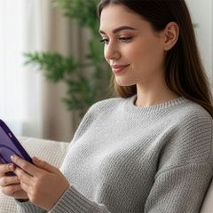 3mk Smoke MagCase for iPhone 16 Pro - Purple-thumb-3