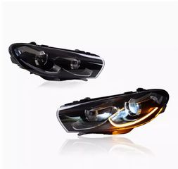 Volkswagen Scirocco Μπροστά Φανάρια Dynamic Led Για Αλογόνου 2009-2017