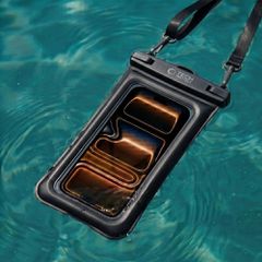 Tech-Protect UWC7 Waterproof Case 6.9" - Black-thumb-4