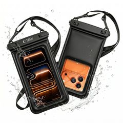 Tech-Protect UWC7 Waterproof Case 6.9" - Black-thumb-0