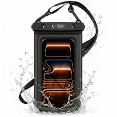 Tech-Protect UWC7 Waterproof Case 6.9" - Black-thumb-1