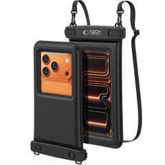 Tech-Protect UWC7 Waterproof Case 6.9" - Black-thumb-3
