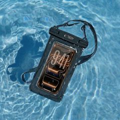 Tech-Protect UWC7 Waterproof Case 6.9" - Black-thumb-2